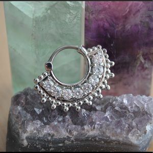 Diamond Septum Clicker 16G